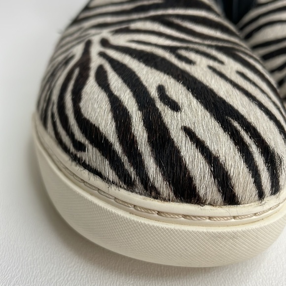 Cole Haan Calf Hair Slip on Shoes Zebra size 10 - Picture 8 of 11
